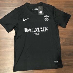 balmain paris football shirt